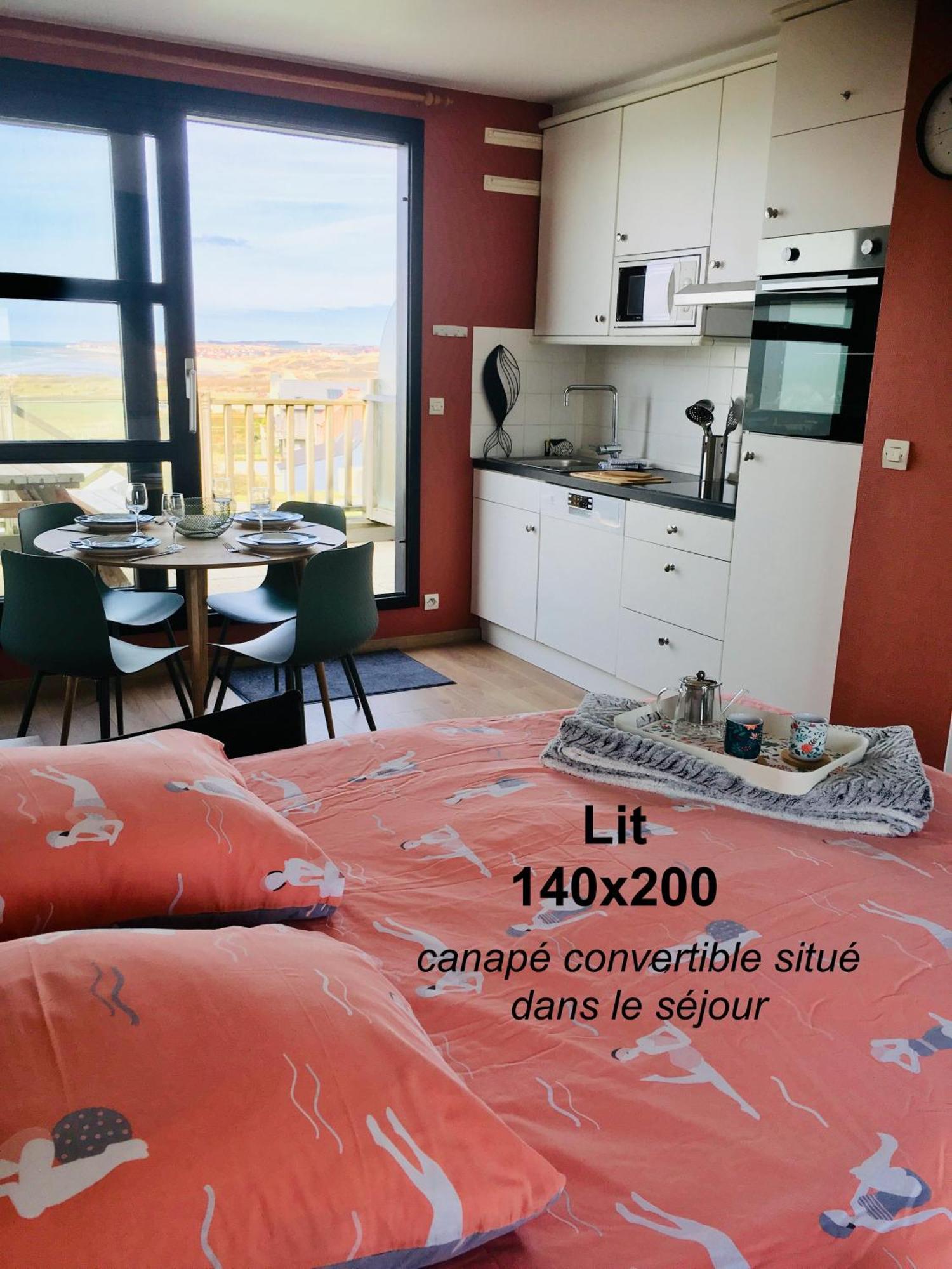 La Mer Vue D'En Haut , Duplex A La Naturelle Sur La Cote D'Opale Wimereux Zewnętrze zdjęcie
